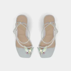 ALDO Block Heels^Pepela White