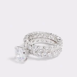 ALDO Accessories|Water Resistant Jewelry^Plagens Silver/clear multi
