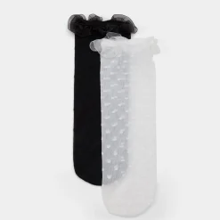 ALDO Accessories|Socks & Tights^Polkafrill Black/white