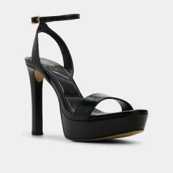 ALDO Platform Heels^Portside Black