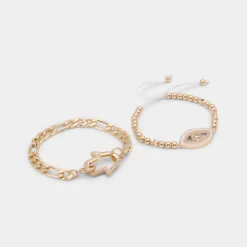 ALDO Accessories|Bracelets & Bangles^Positivity Gold/clear multi