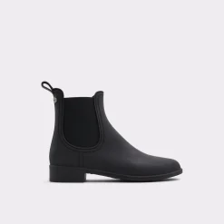 ALDO Black Boots^Rain Black Overflow