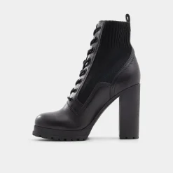 ALDO Black Boots^Rebellious Black
