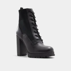 ALDO Black Boots^Rebellious Black