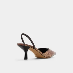 ALDO Slingbacks|Kitten Heels^Re-olivia Brown multi