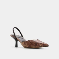 ALDO Slingbacks|Kitten Heels^Re-olivia Brown multi