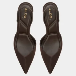 ALDO Slingbacks|Kitten Heels^Re-olivia Dark brown