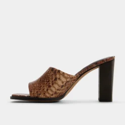 ALDO Mules|Block Heels^Re-sophia Brown multi