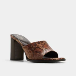 ALDO Mules|Block Heels^Re-sophia Brown multi