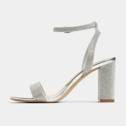 ALDO Block Heels^Rhiannon Silver