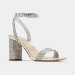 ALDO Block Heels^Rhiannon Silver