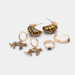ALDO Accessories|Earrings^Roarcity Black/Gold Multi