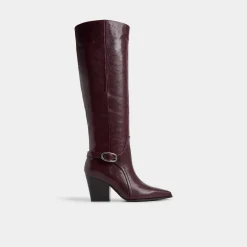 ALDO Tall Boots^Saddle Bordo