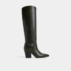 ALDO Tall Boots^Saddle Dark green