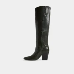 ALDO Tall Boots^Saddle Dark green