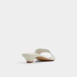 ALDO Mules|Kitten Heels^Scarletta White/bone