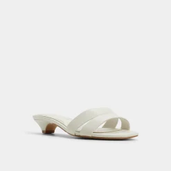 ALDO Mules|Kitten Heels^Scarletta White/bone