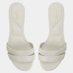 ALDO Mules|Kitten Heels^Scarletta White/bone