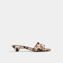 ALDO Mules|Kitten Heels^Scarletta White/Black