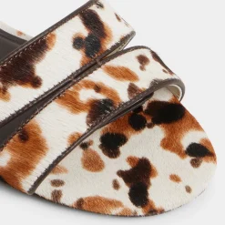 ALDO Mules|Kitten Heels^Scarletta White/Black