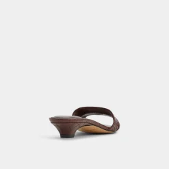 ALDO Mules|Kitten Heels^Scarletta Dark brown