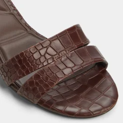 ALDO Mules|Kitten Heels^Scarletta Dark brown