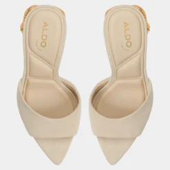 ALDO Mules^Seashella Bone