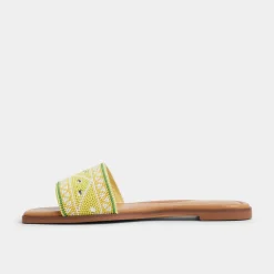 ALDO Flat Sandals^Seavacay Bright Yellow