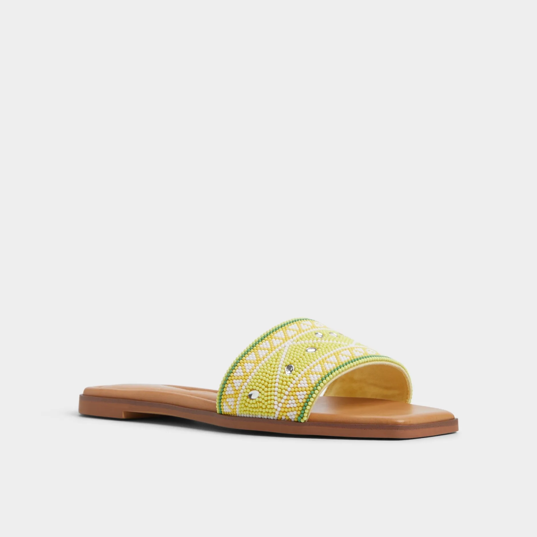 ALDO Flat Sandals^Seavacay Bright Yellow