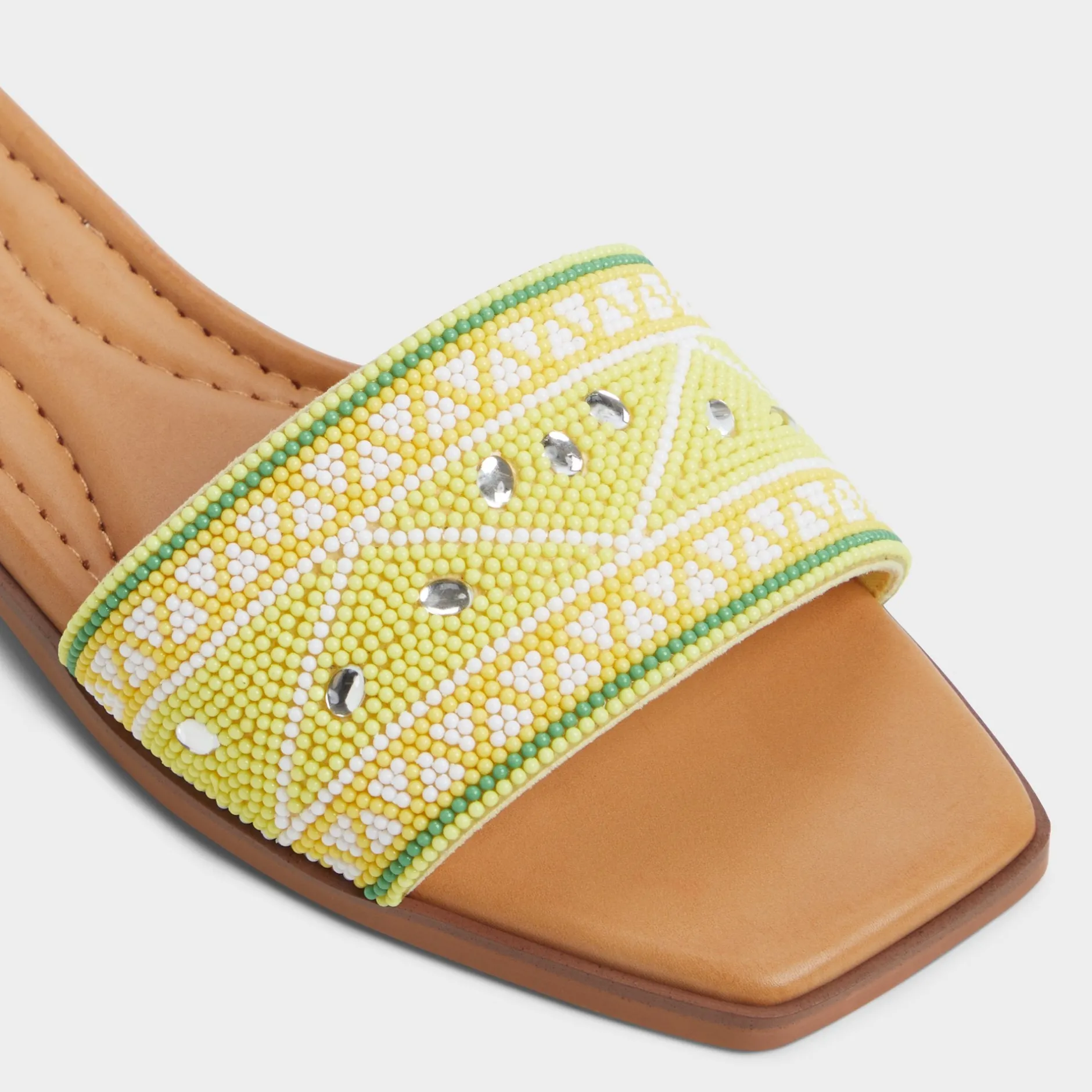 ALDO Flat Sandals^Seavacay Bright Yellow