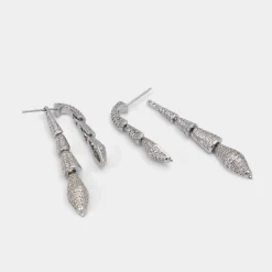 ALDO Accessories|Earrings^Serrpente Silver/clear multi