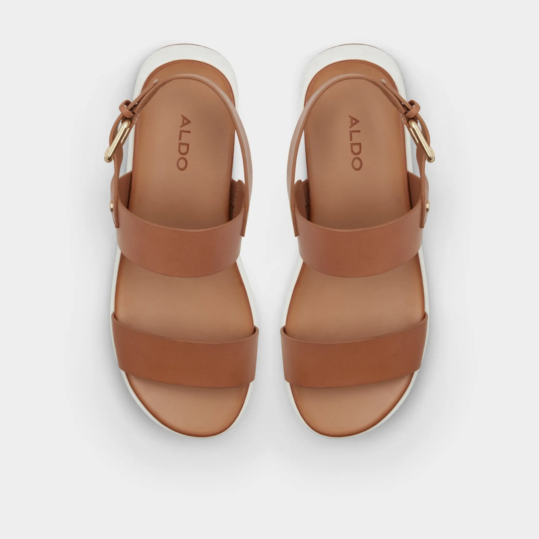 ALDO Flat Sandals^Silyia Dark Beige
