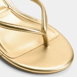 ALDO Thong Sandals^Skip Gold