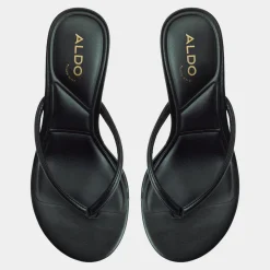 ALDO Thong Sandals^Skip Black