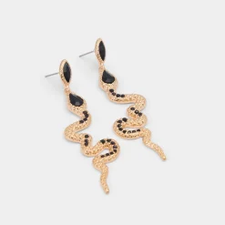 ALDO Accessories|Earrings^Snakes Black/gold multi