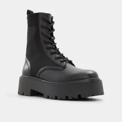ALDO Black Boots^Talaleryknit Black