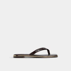 ALDO Thong Sandals|Flat Sandals^Theao Dark Brown