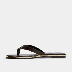 ALDO Thong Sandals|Flat Sandals^Theao Dark Brown