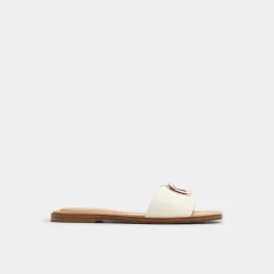 ALDO Flat Sandals^Tidella White
