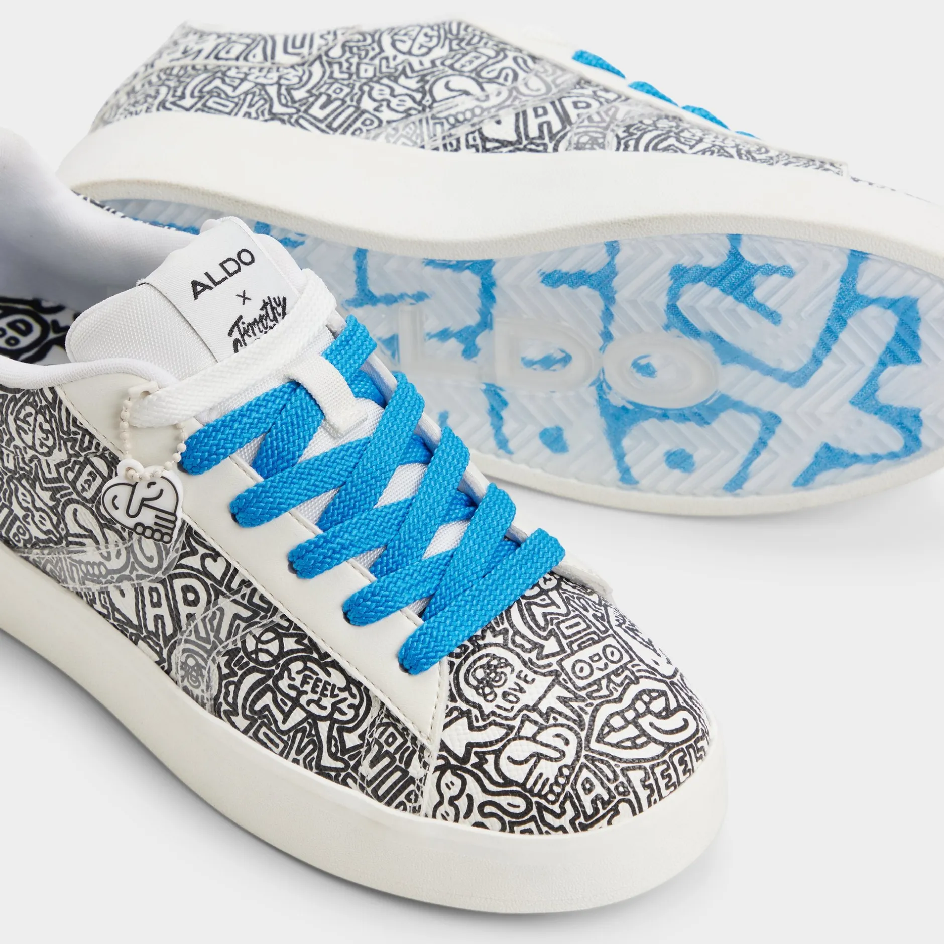 ALDO Sneakers^Timothy Goodman White/Black