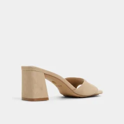 ALDO Mules|Block Heels^Tisha Beige