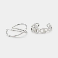 ALDO Accessories|Water Resistant Jewelry^Twisted Silver