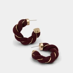 ALDO Accessories|Earrings^Twists Bordo