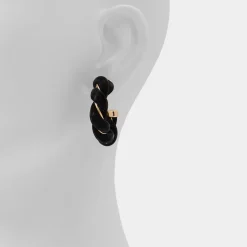 ALDO Accessories|Earrings^Twists Black/gold multi