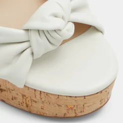 ALDO Platform Heels^Ulialdan White/Bone