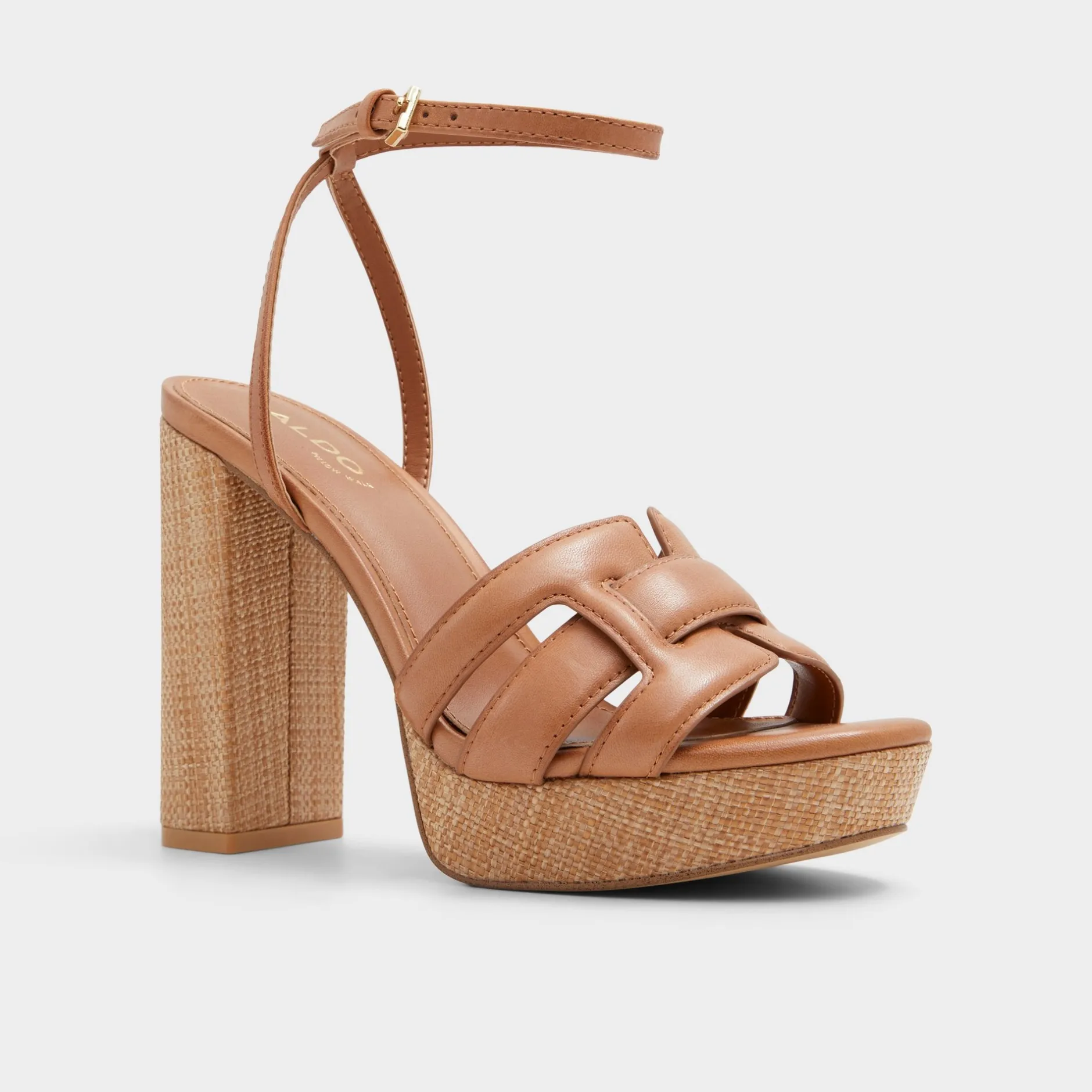 ALDO Platform Heels^Valaberel Medium brown