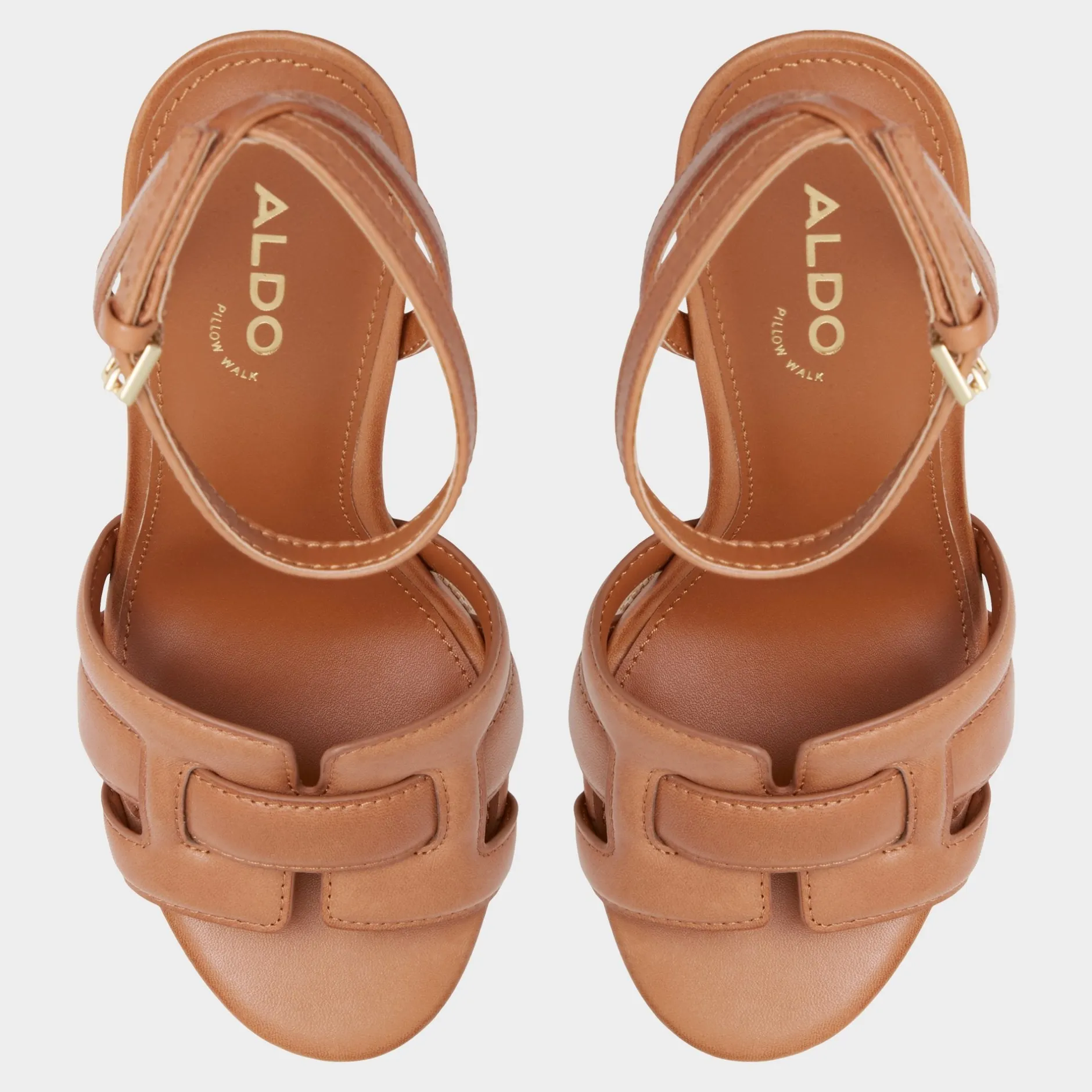 ALDO Platform Heels^Valaberel Medium brown
