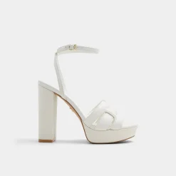 ALDO Platform Heels^Valaberel Open white