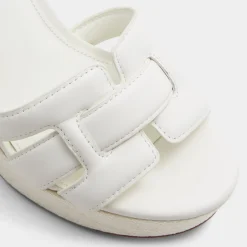 ALDO Platform Heels^Valaberel Open white