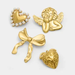 ALDO Accessories|Pins & Brooches^Valentiinna Gold/clear multi